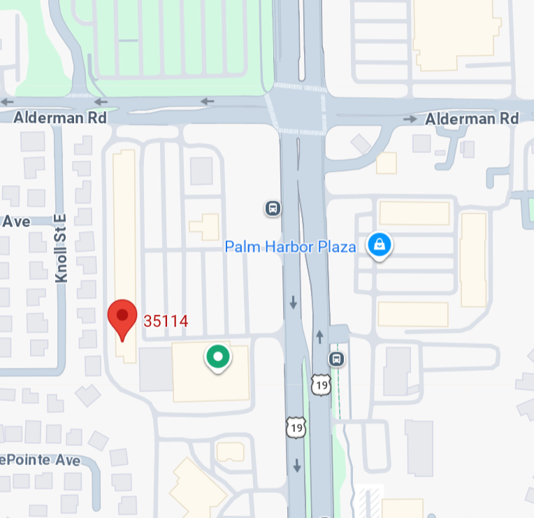 Location map for Massage By Jennifer